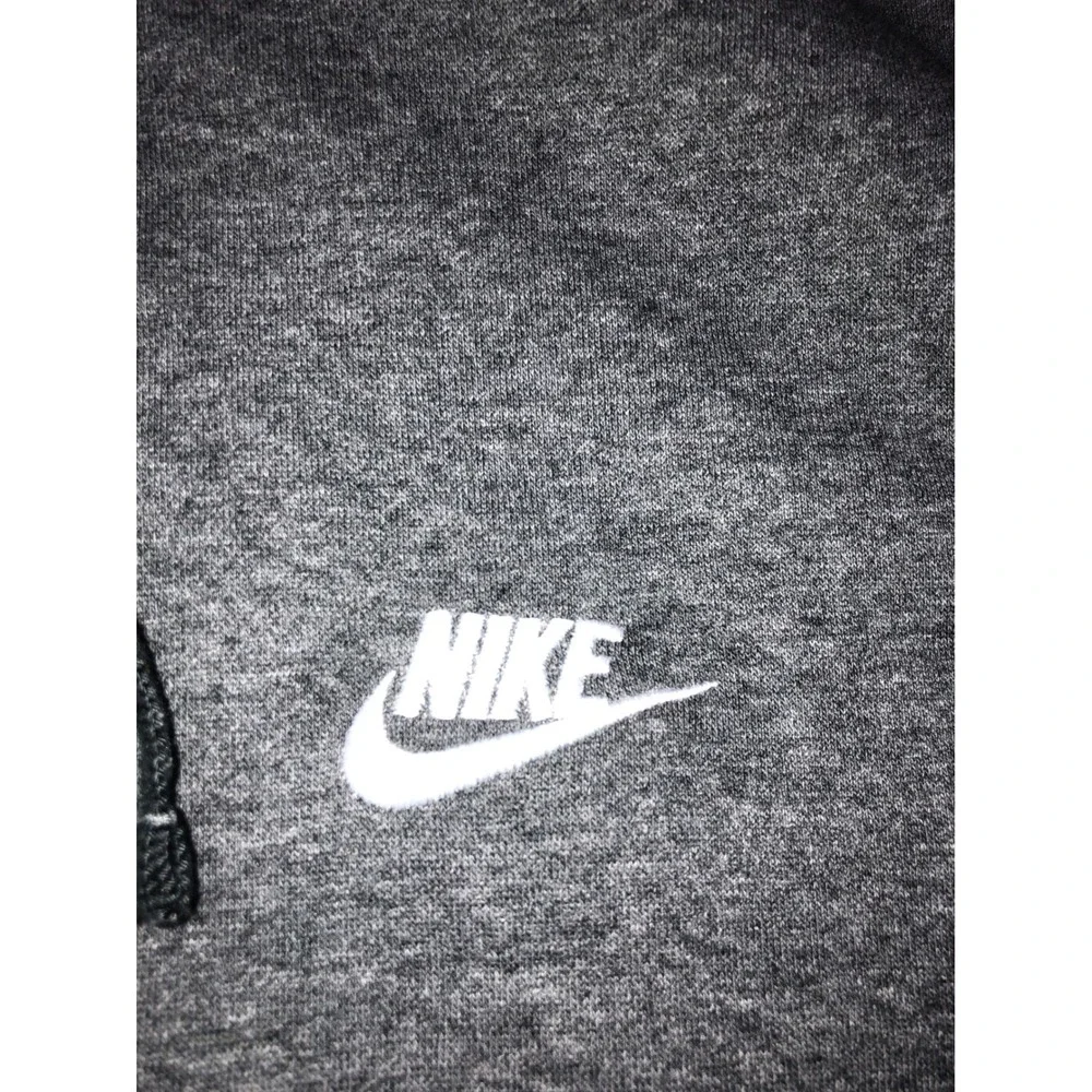 Nike Mens Sportswear Club Fleece Full Zip Hoodie Charcoal Grey XL BV2645-071